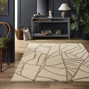 Kintsugi Warm Ivory/Stone Beige/Taupe Rug-Origins-Rug Love - The Most Loved Rug Store